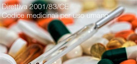 direttiva 2001 83 ce aggiornata.